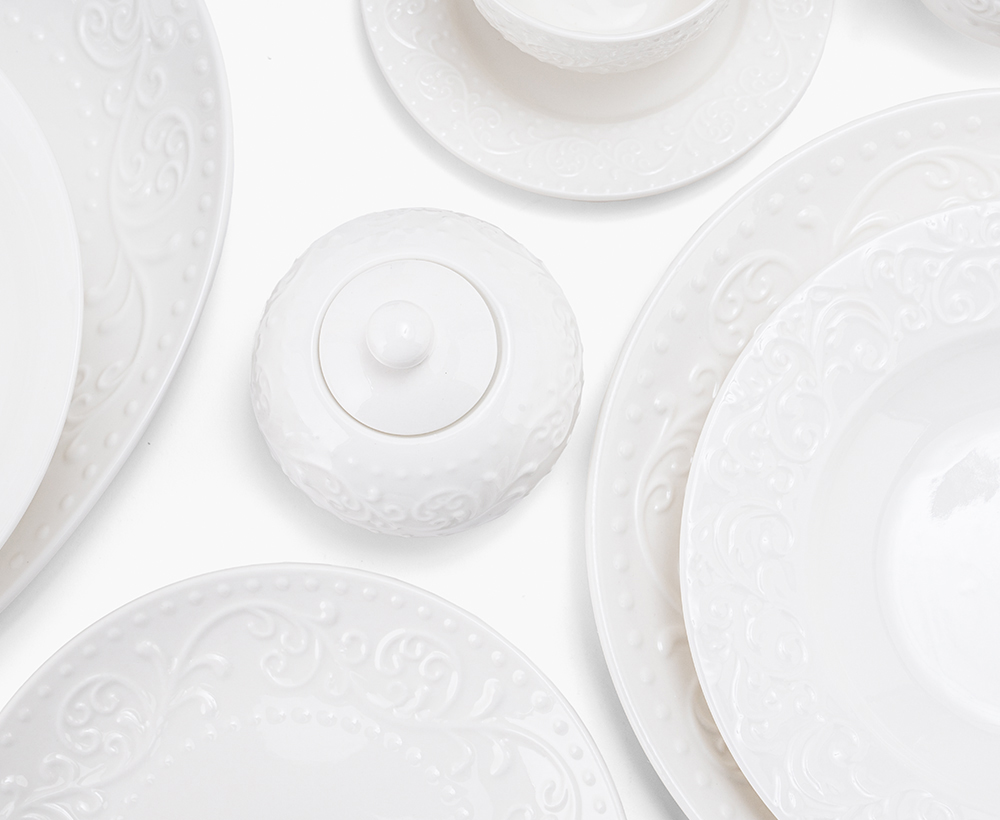 Bernice 45 Pieces New Bone China Dinner Set