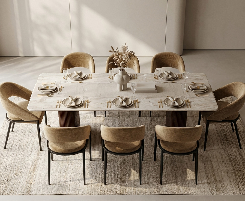Steven 8 seater dining table