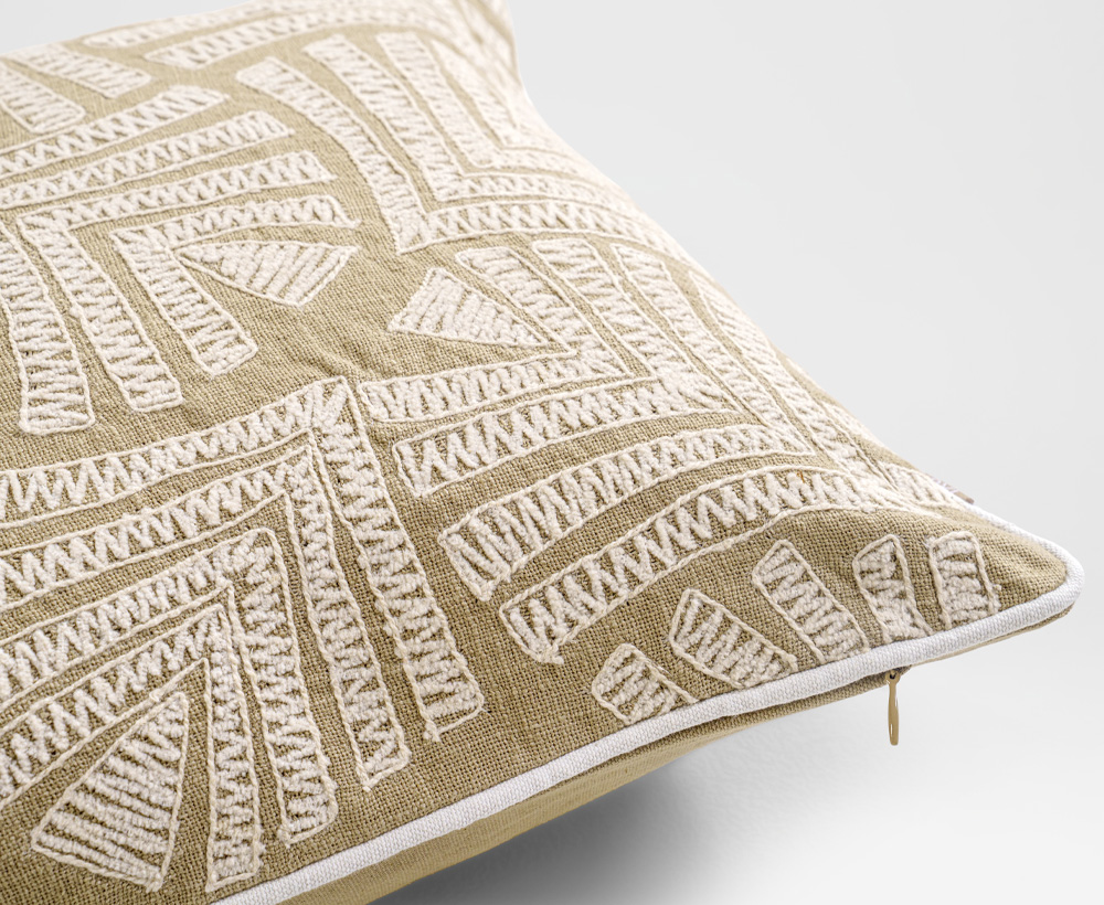 Luca cotton chambray Cushion Cover - 35X50 CM