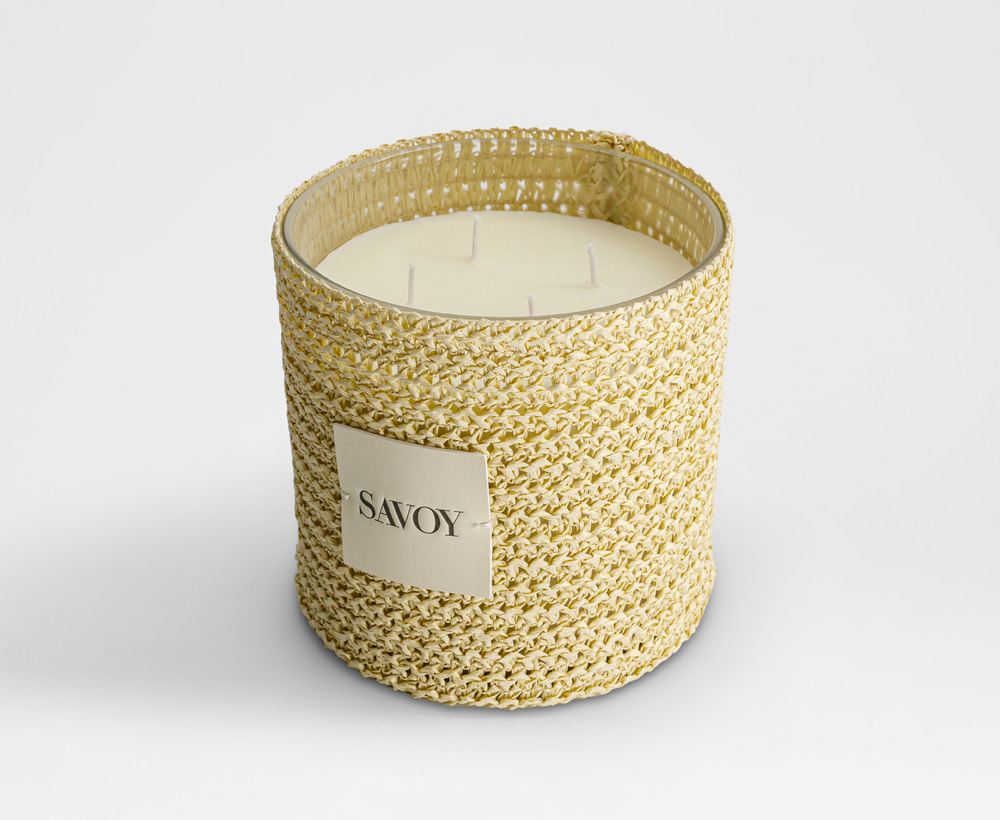 Kaori Floral, Citrus Scented Candle - 1400 G