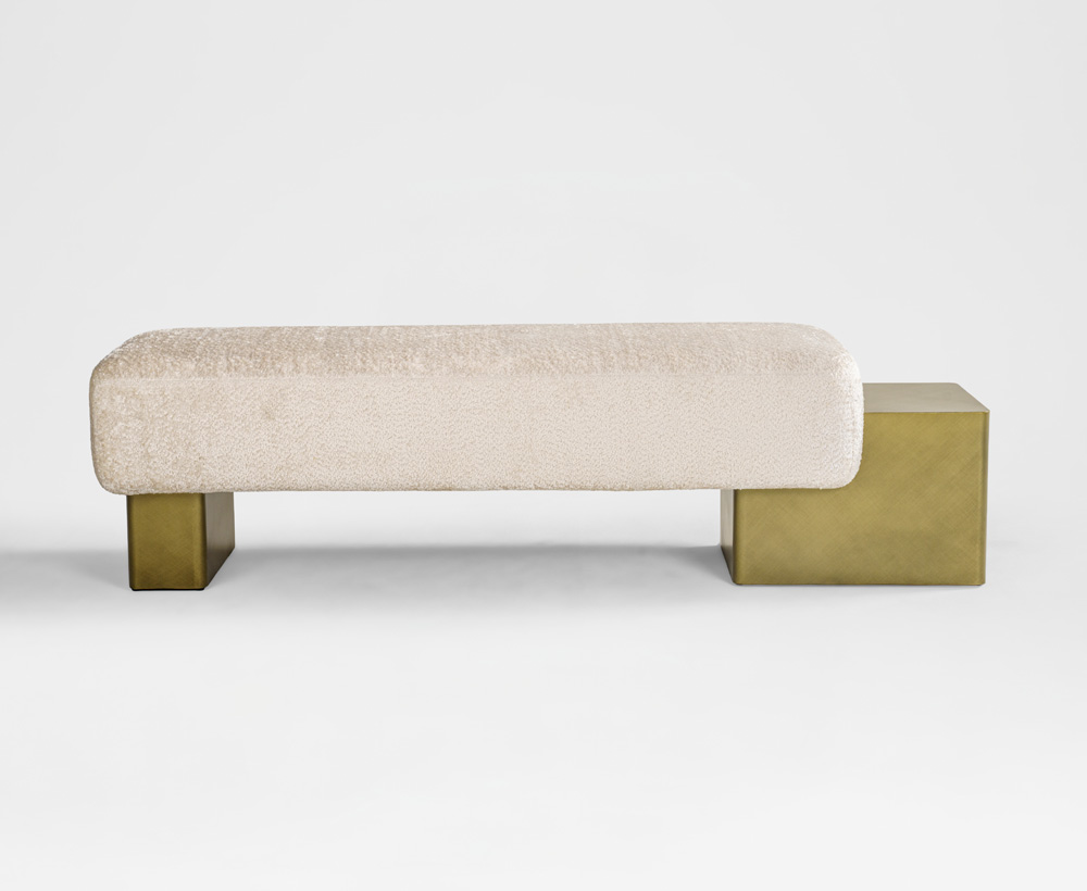 Roscoe bench 170x45x45 cream