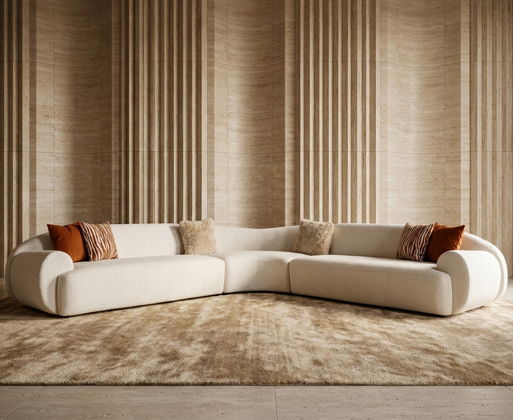 Leander corner sofa