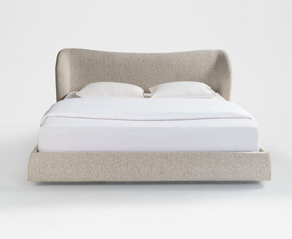 Alisha King bed beige - 180x200 CM