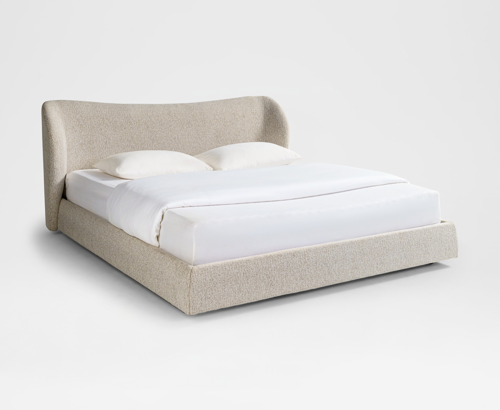 Alisha King bed beige - 180x200 CM