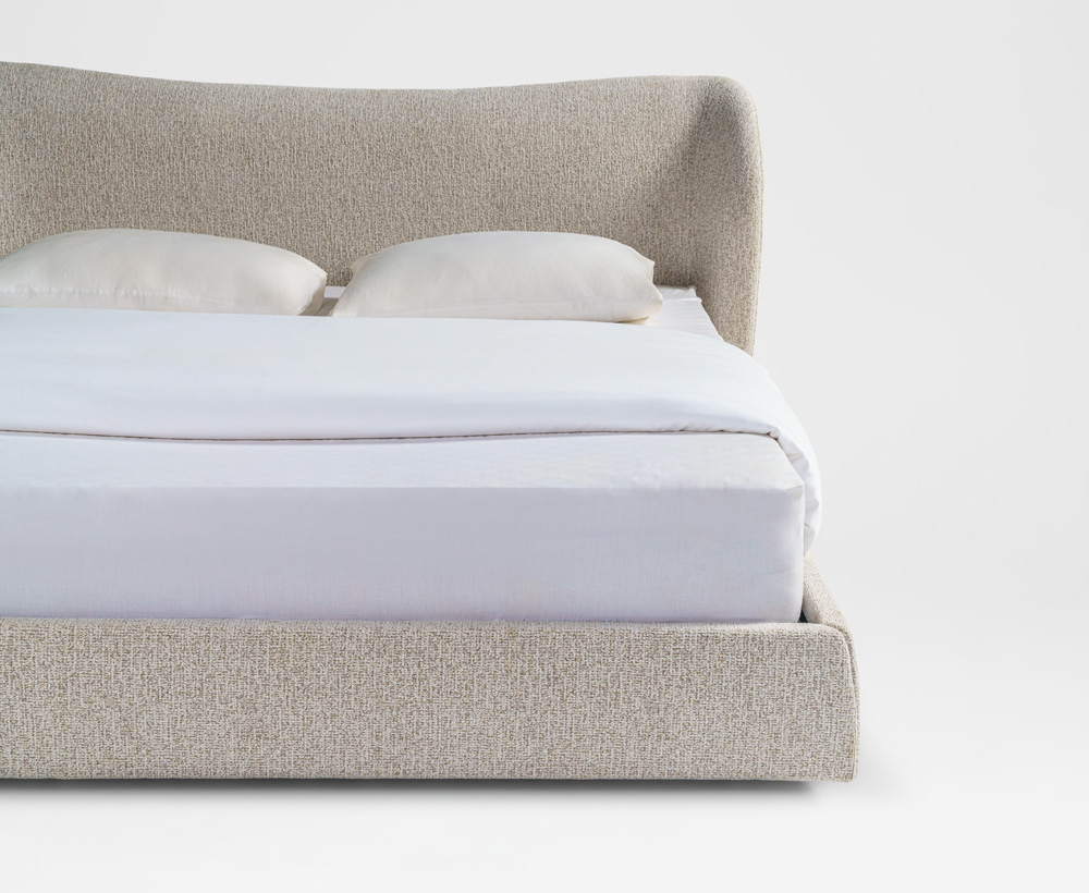 Alisha King bed beige - 180x200 CM