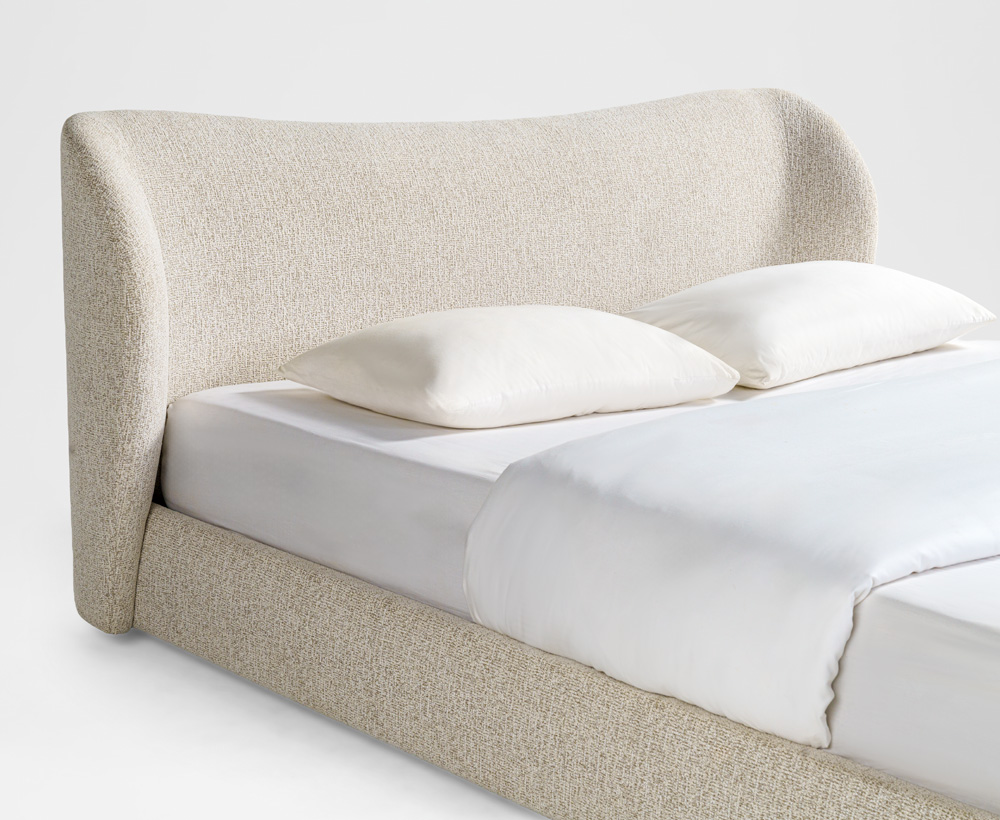 Alisha King bed beige - 180x200 CM