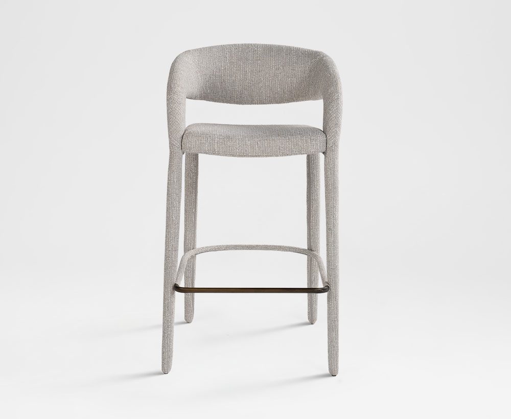Kenly bar chair 58x55x105 grey