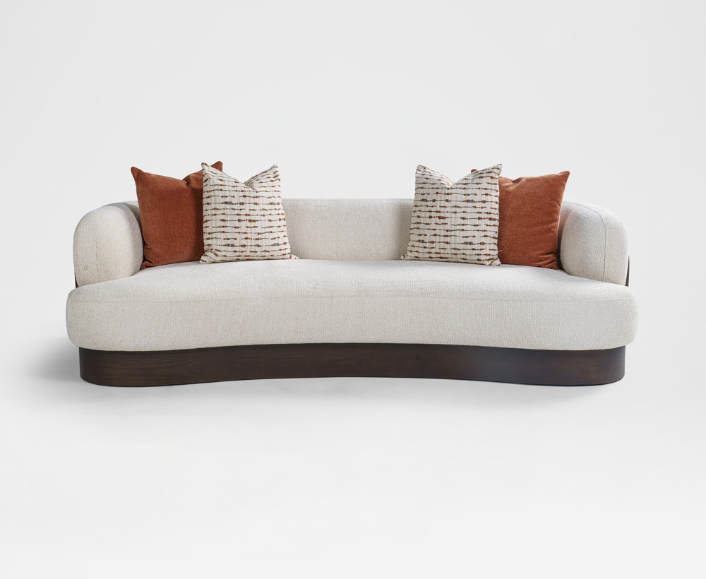 Deena 3 seater 240x103x69 beige