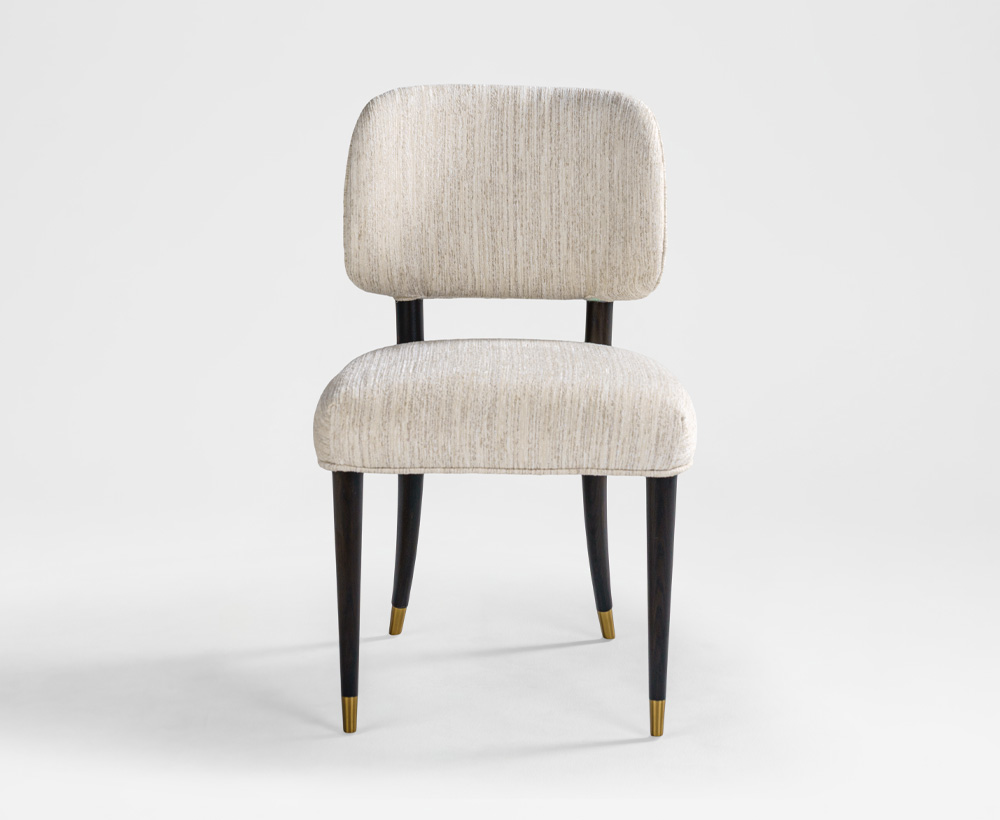 Zian dining chair 52x58x85 cream