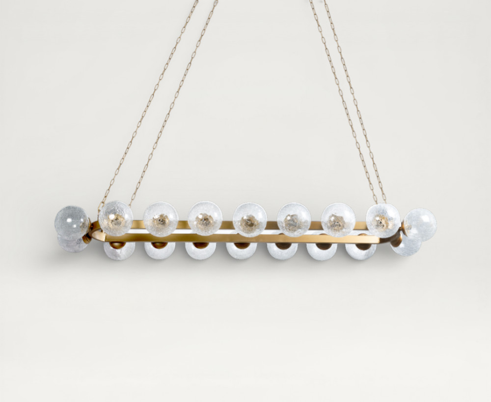 Leti 18-Lights Metal Chandelier