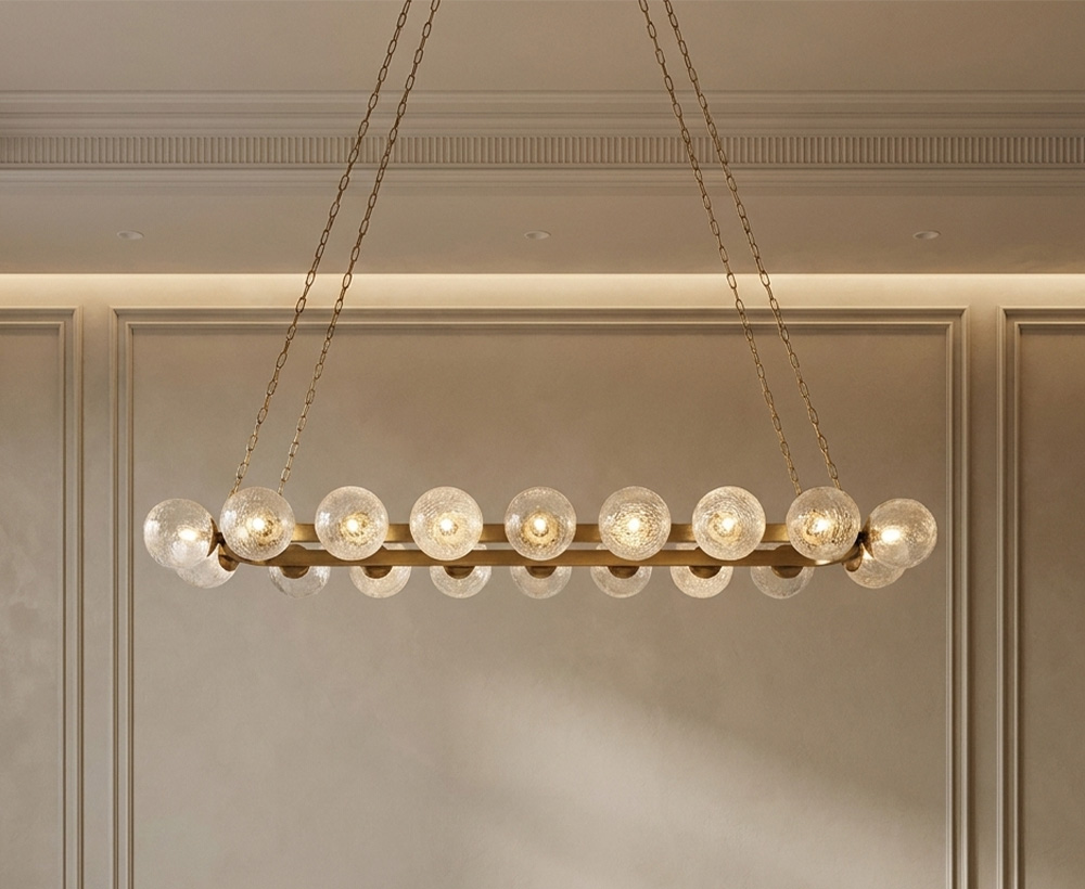 Leti 18-Lights Metal Chandelier