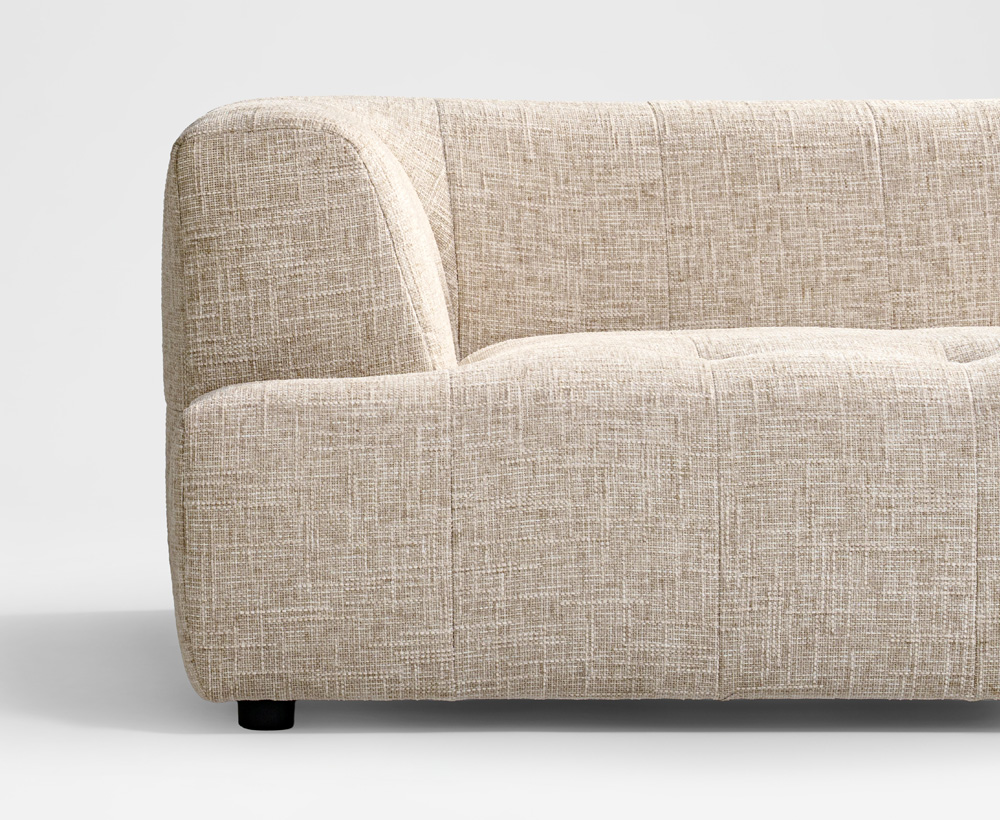 Choc Left Modular Sofa