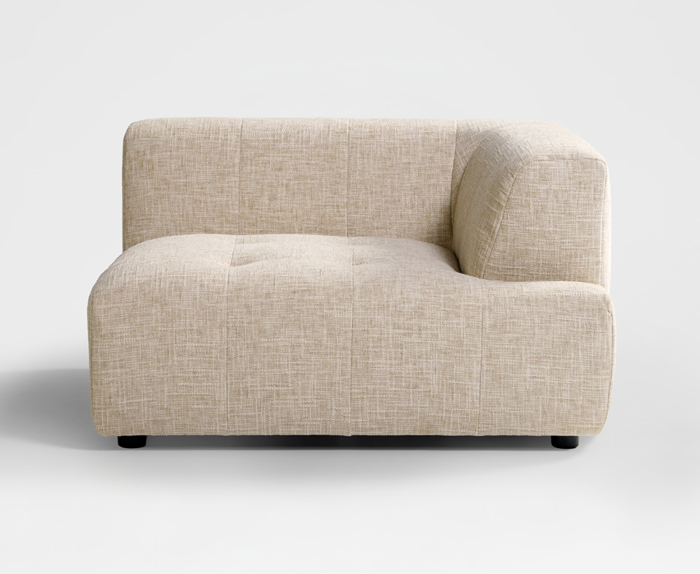 Choc Right Modular Sofa