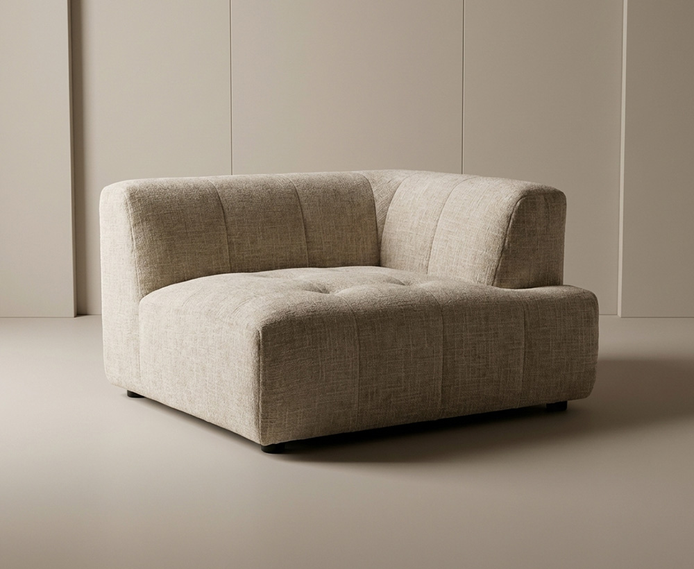 Choc Right Modular Sofa