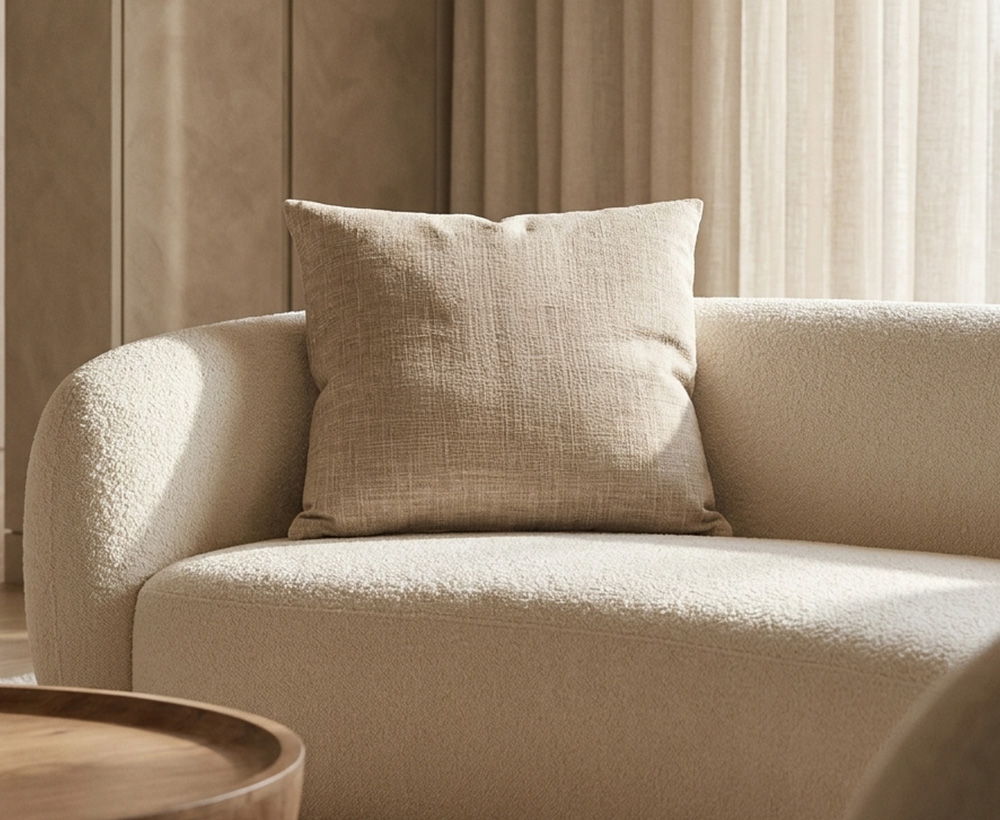 Choc Feather Modular Cushion