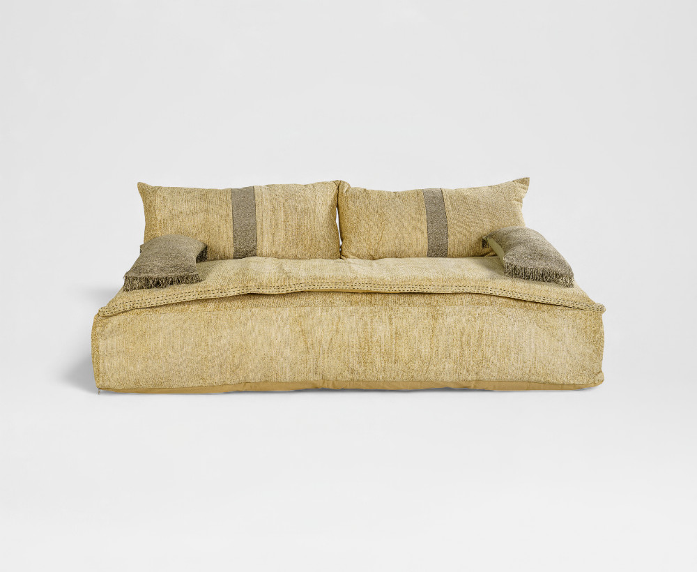 Fona S/6 Majlis 2Seater 200X80X80 Beige