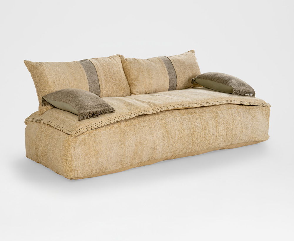 Fona S/6 Majlis 2Seater 200X80X80 ~ Beige