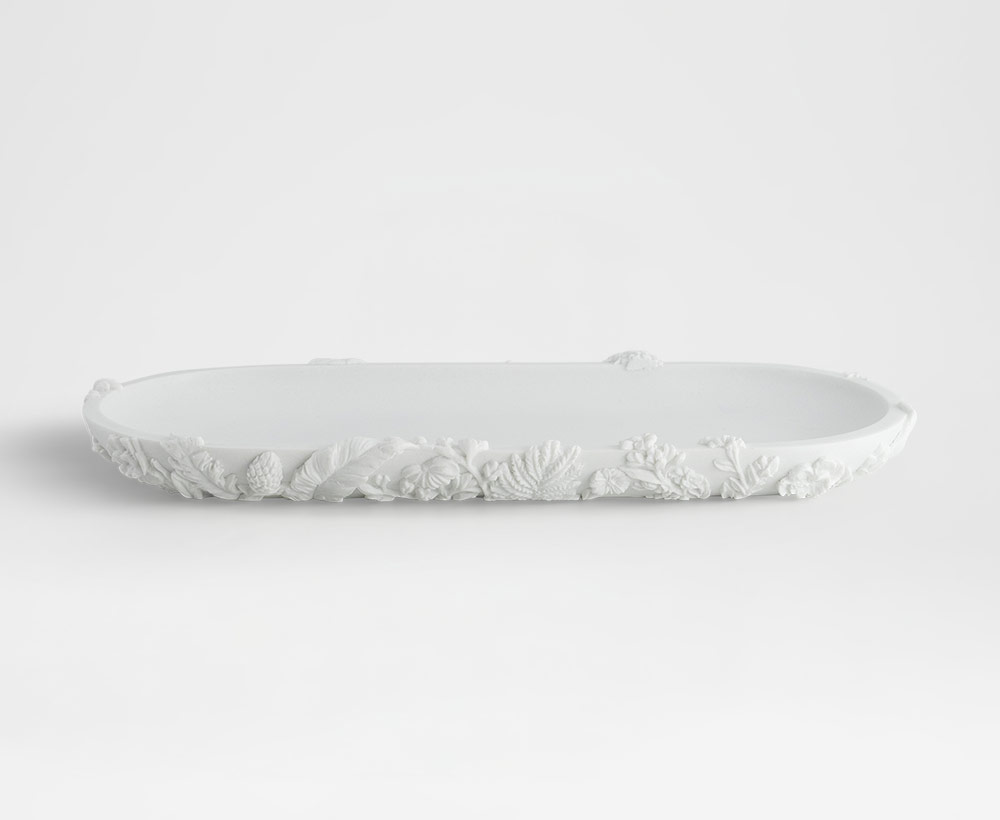 Shion Bath Tray 31X16.3X2.7CM~White