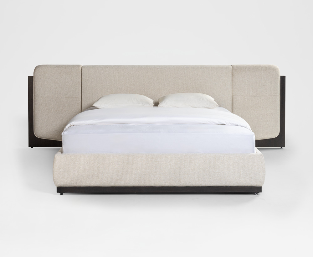 Samantha King bed beige - 180x200 CM