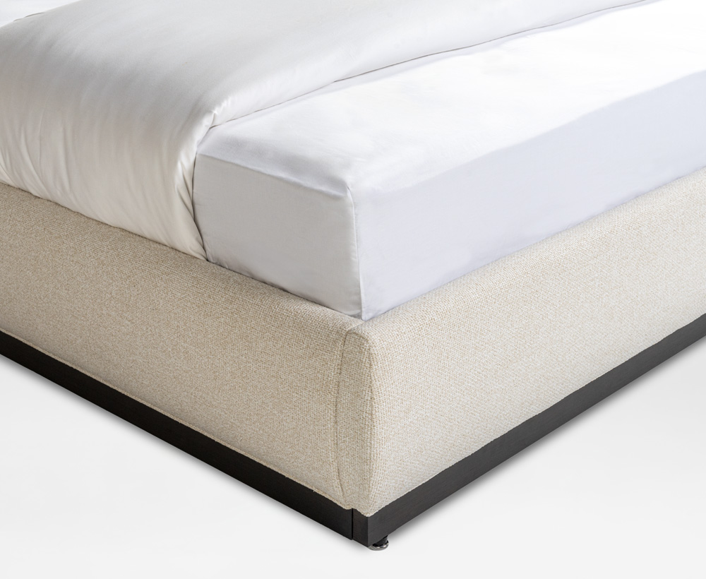 Samantha King bed beige - 180x200 CM