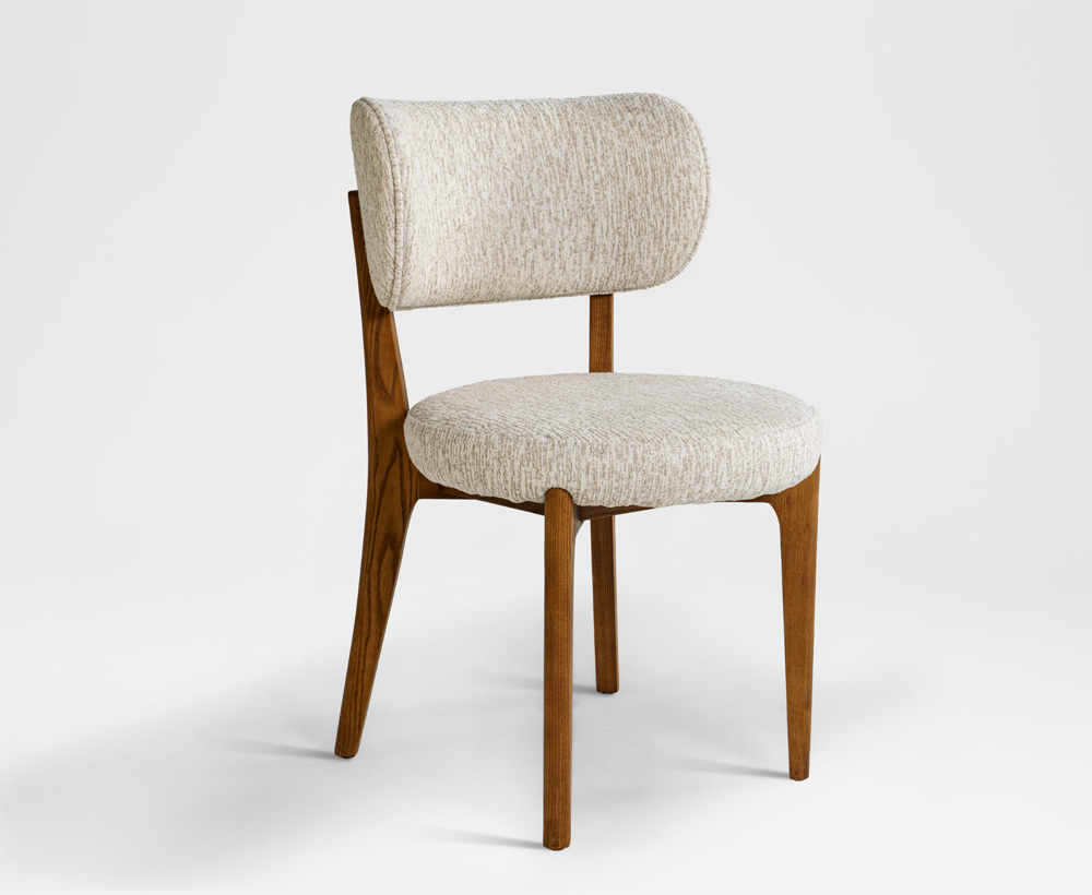 Alu dining chair 50x58x83 offwhite