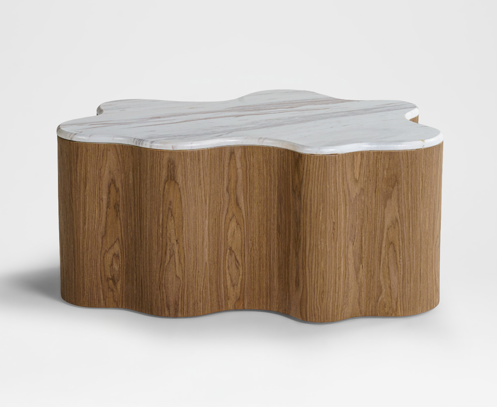 Heston marble top coffee table