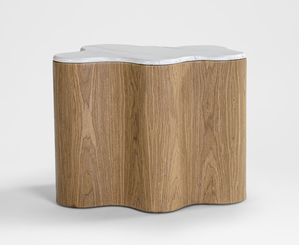 Heston marble top coffee table
