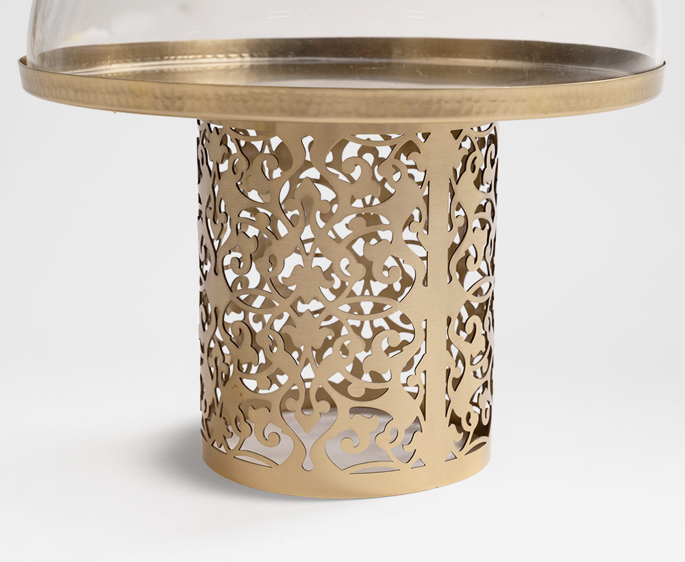Mirwa Acrylic Cake Holder - 25X25 CM