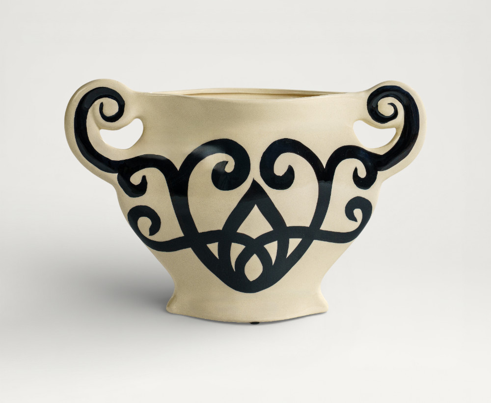 Mheg Stoneware Vase - 27 CM