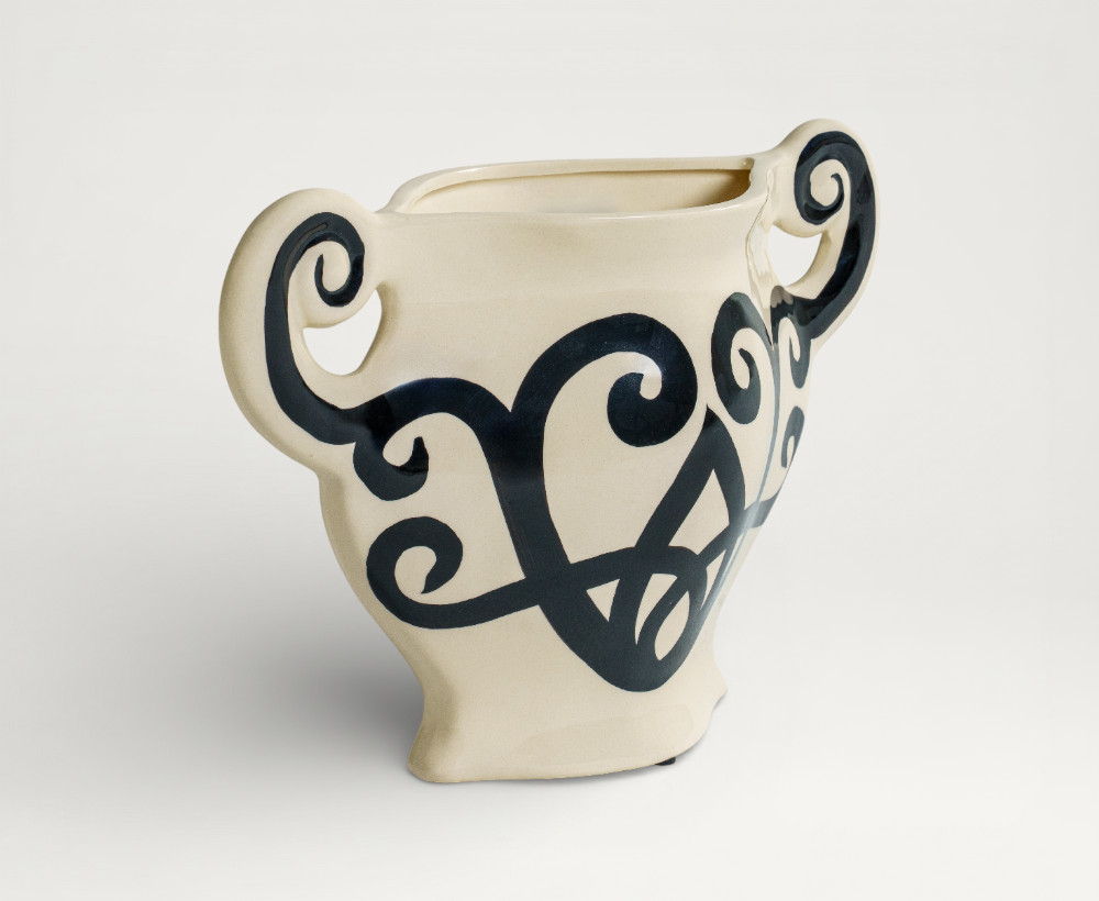 Mheg Stoneware Vase - 27 CM