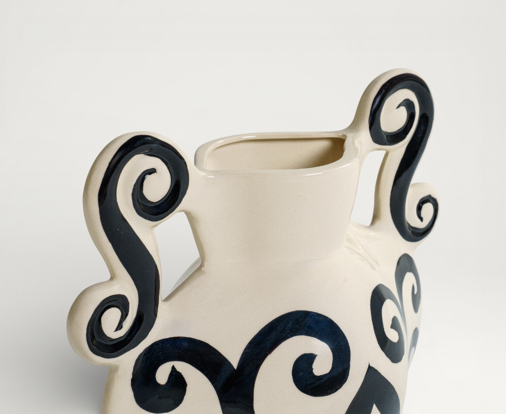 Mheg Stoneware Vase - 32 CM