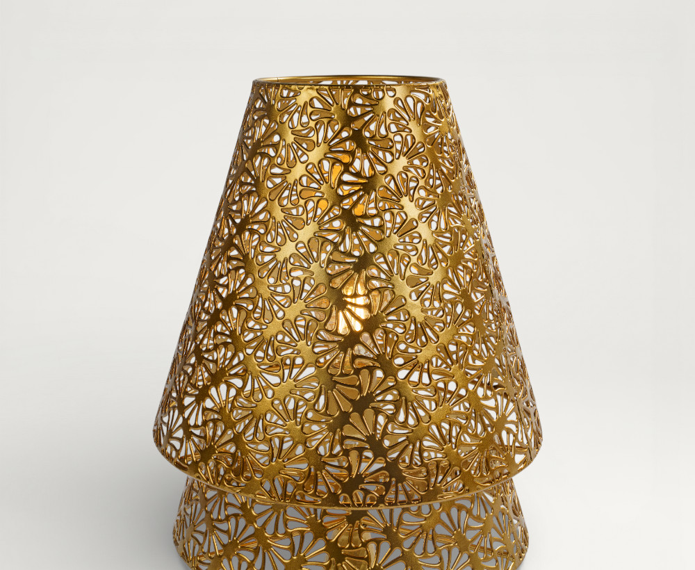 بريل مصباح طاولة من الحديد E27 - 60 سم