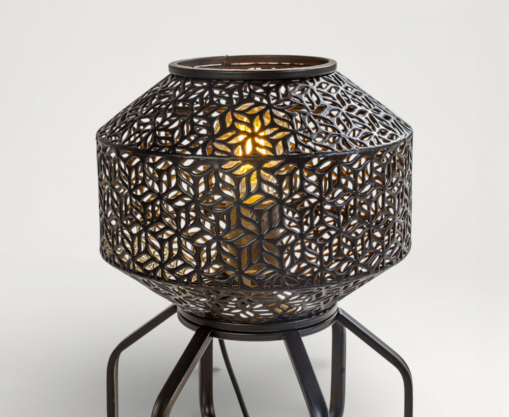 Hye Iron Floor Lamp 2L E27- 76 CM