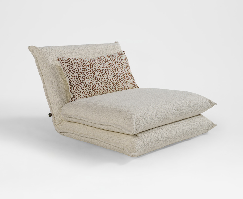 Marshmello Boucle Fabric Sofa Bed