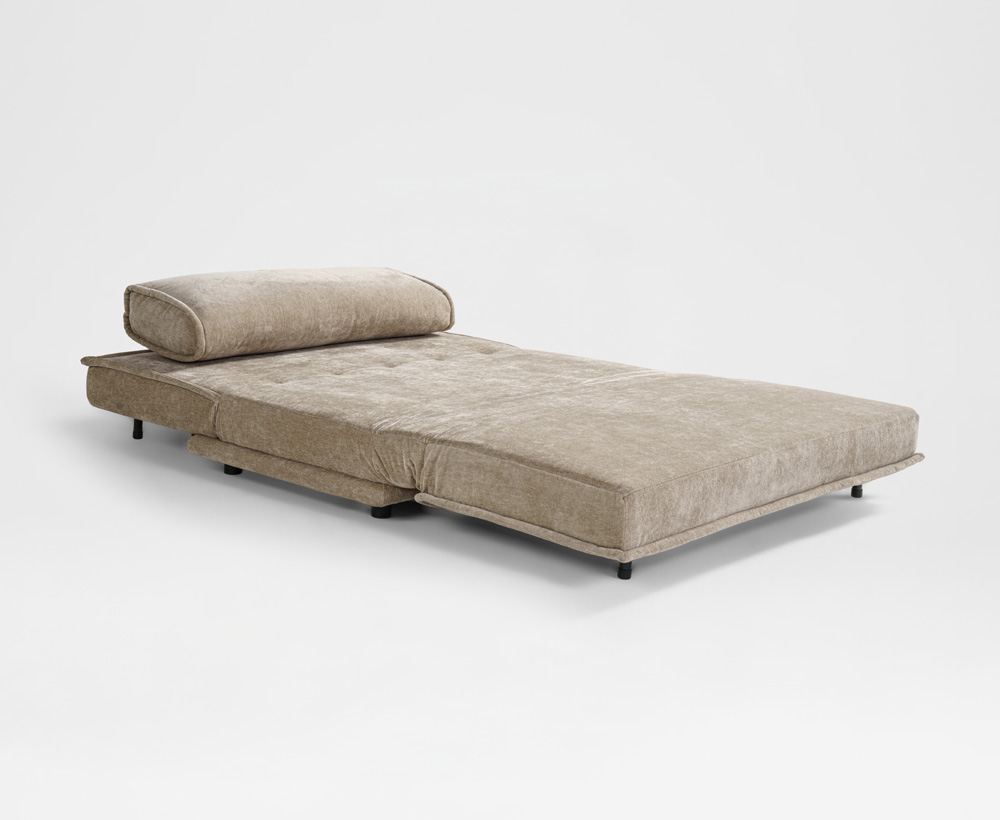 Callista Velvet Fabric Sofa Bed