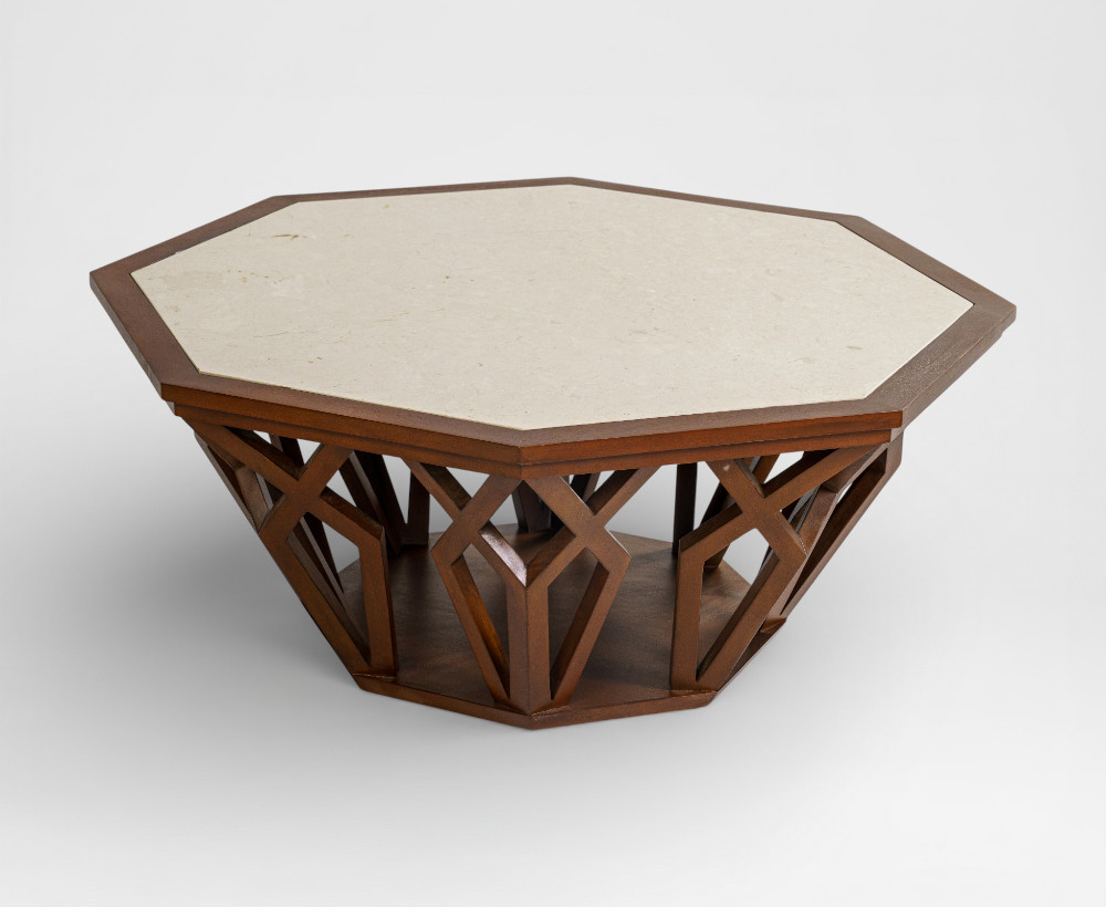 Celestia Marble Top Coffee Table