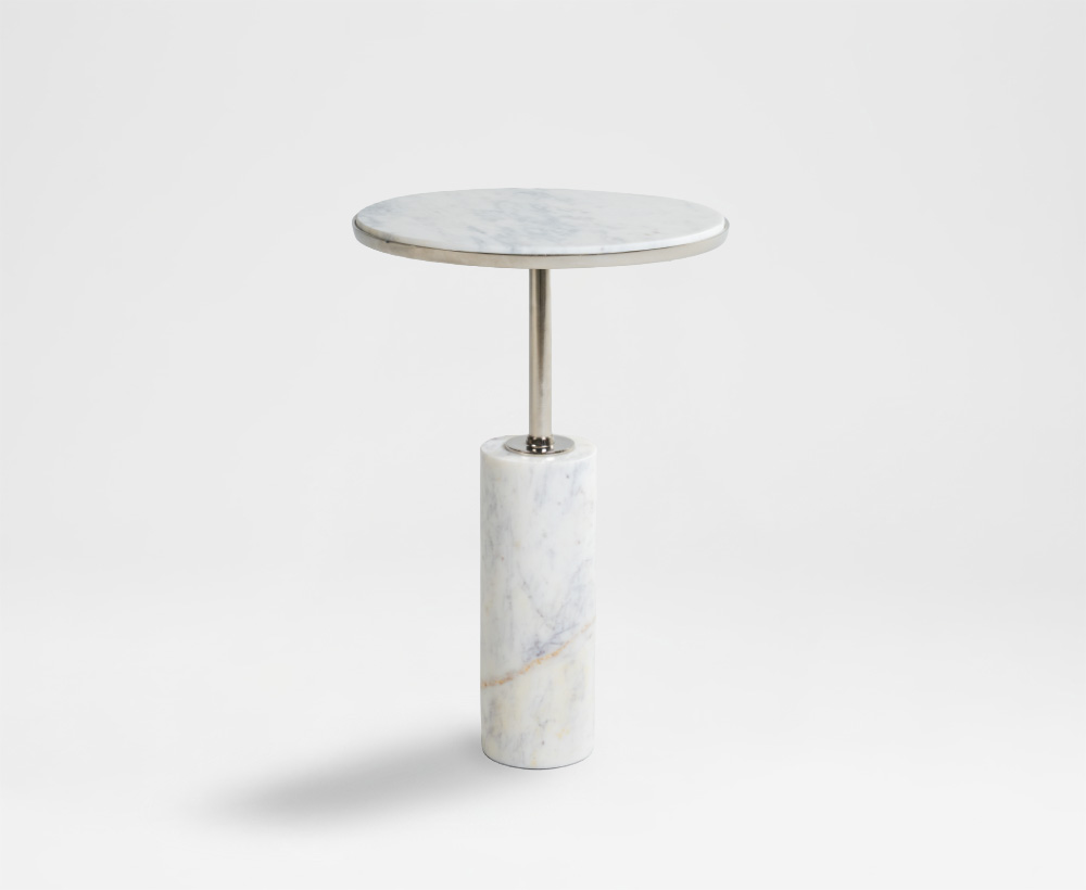 Pure Set of 2 Nesting Table - Marble