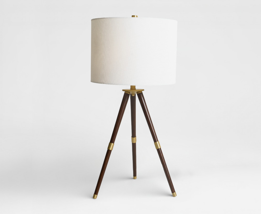 Cris Steel Table Lamp E27 - 75 CM