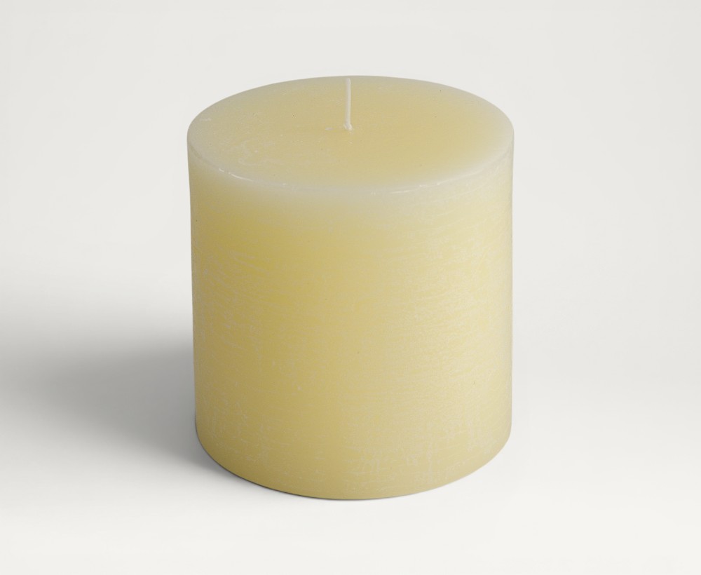 Pillar Candle Set of 2 - 10X10 CM