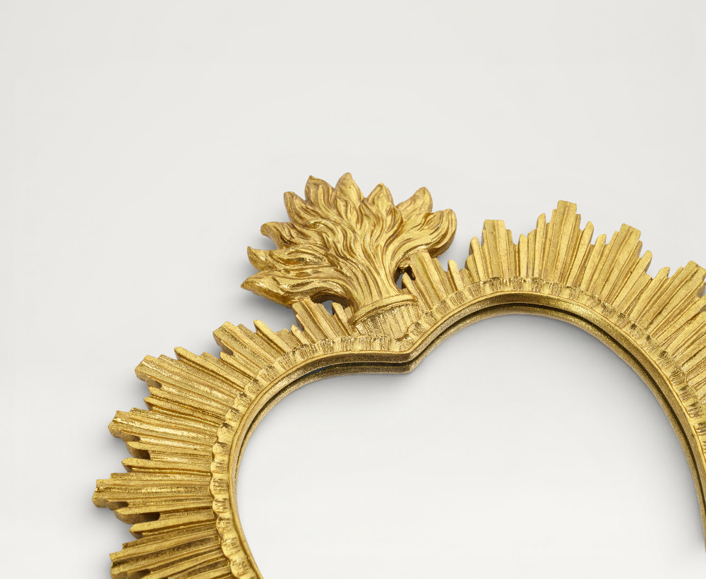 Qasr Deco Wall Mirror - 30.8X39.2 CM