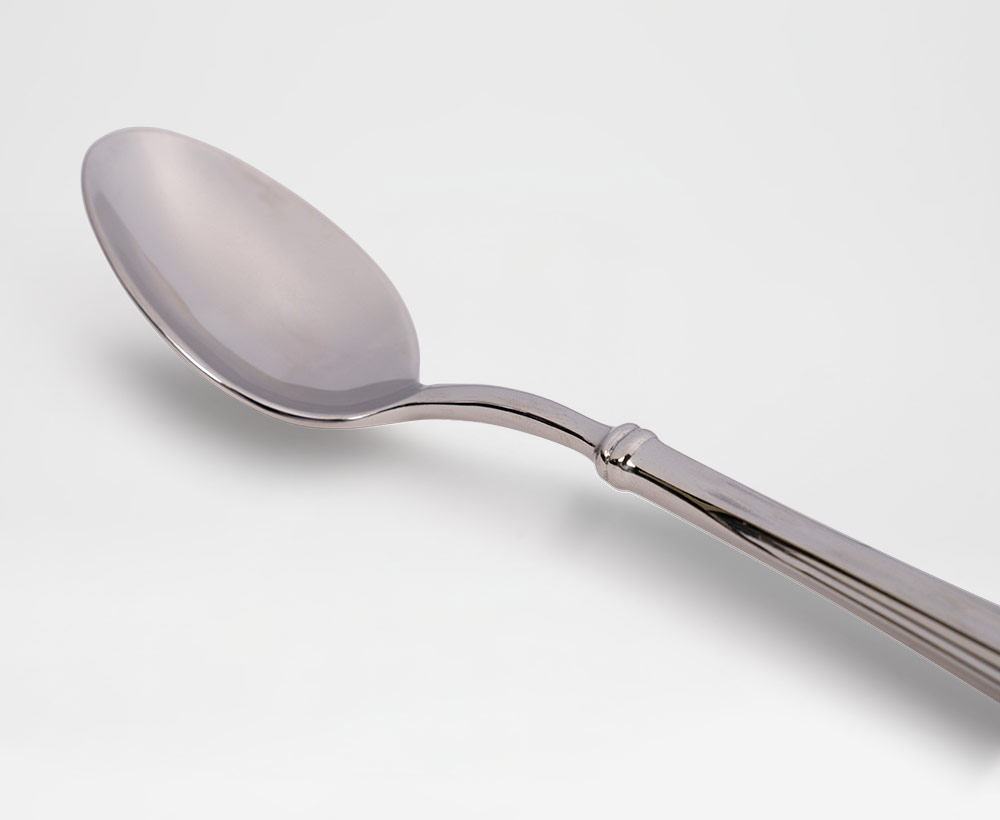 Vern Shiny Silver Tea Spoon