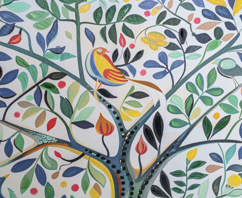Caelum Painting - 120X120 CM