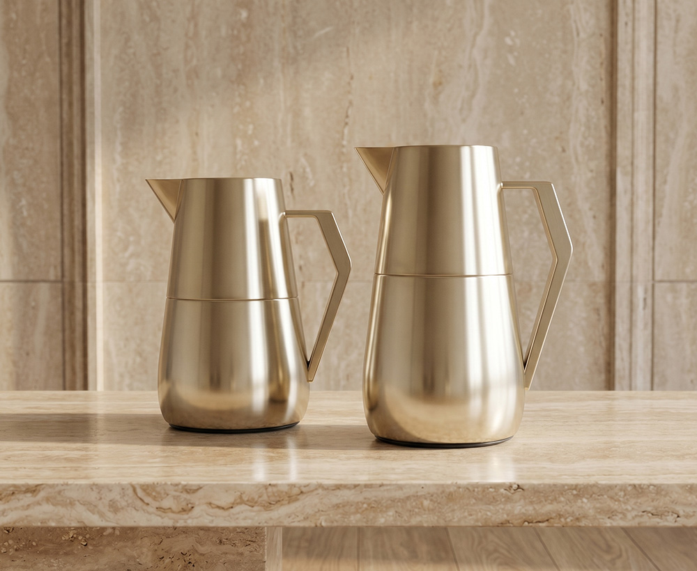 Yishu Stainless Set of 2 Flask - 700/1000 ml