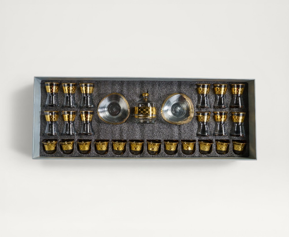 Dahab 38-Piece Drinkware Set