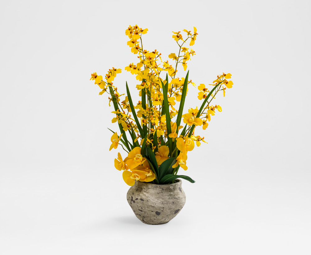 Artificial Phalaenopsis Arrangement with pot