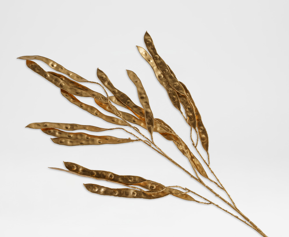Artificial Hyacinth Spray Gold - 122 CM