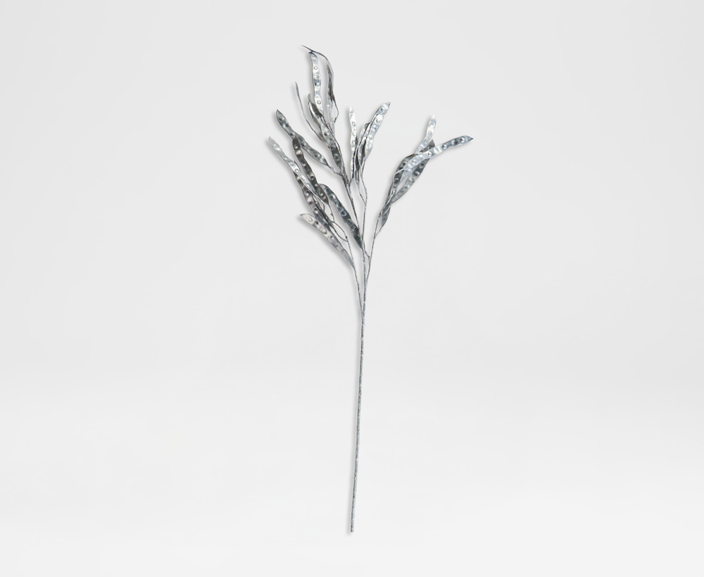 Artificial Hyacinth Spray Silver - 122 CM