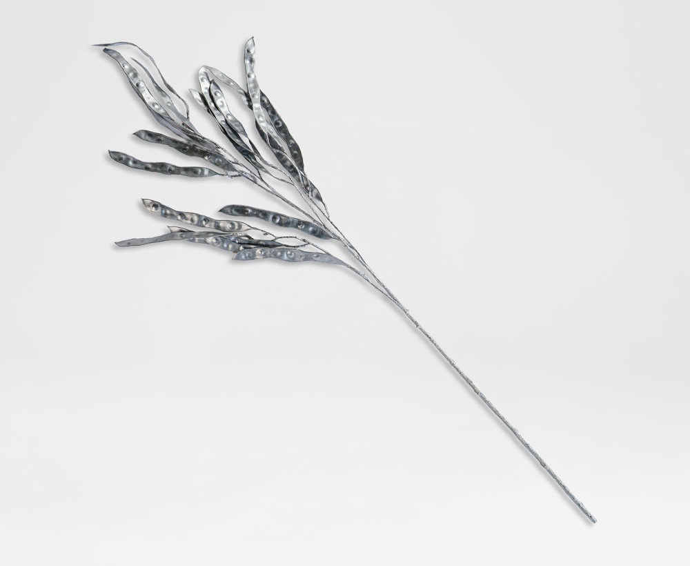 Artificial Hyacinth Spray Silver - 122 CM