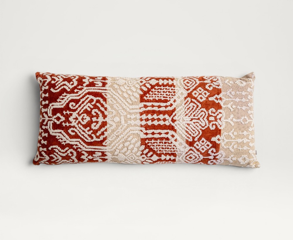 Oprah Cotton Filled Cushion - 35X80 CM