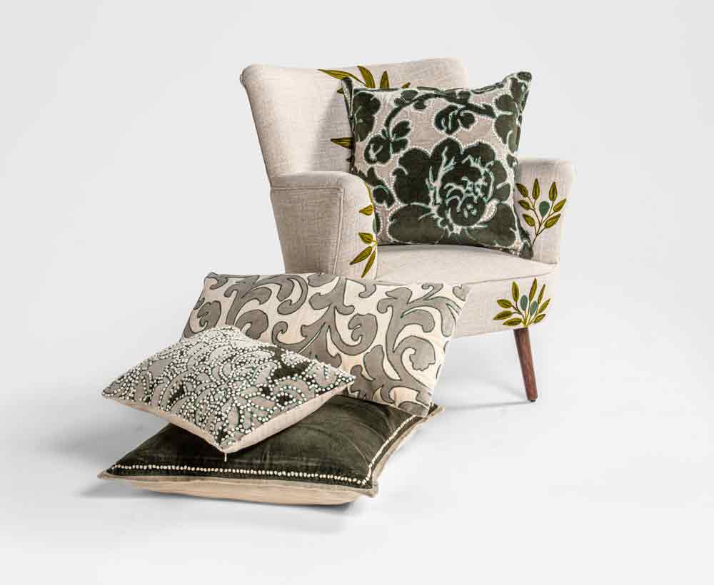 Neels cotton Filled Cushion - 35X80 CM